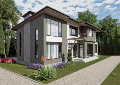 Un techo que da forma a toda la casa